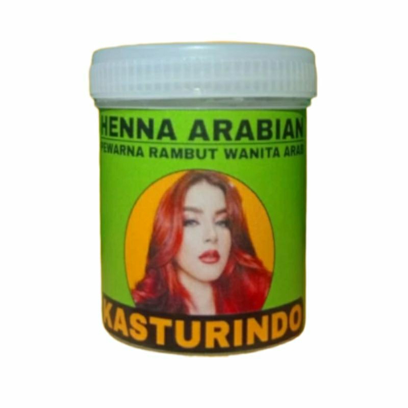 HENNA RAMBUT ARAB WARNA MARON ISI 50 GRAM
