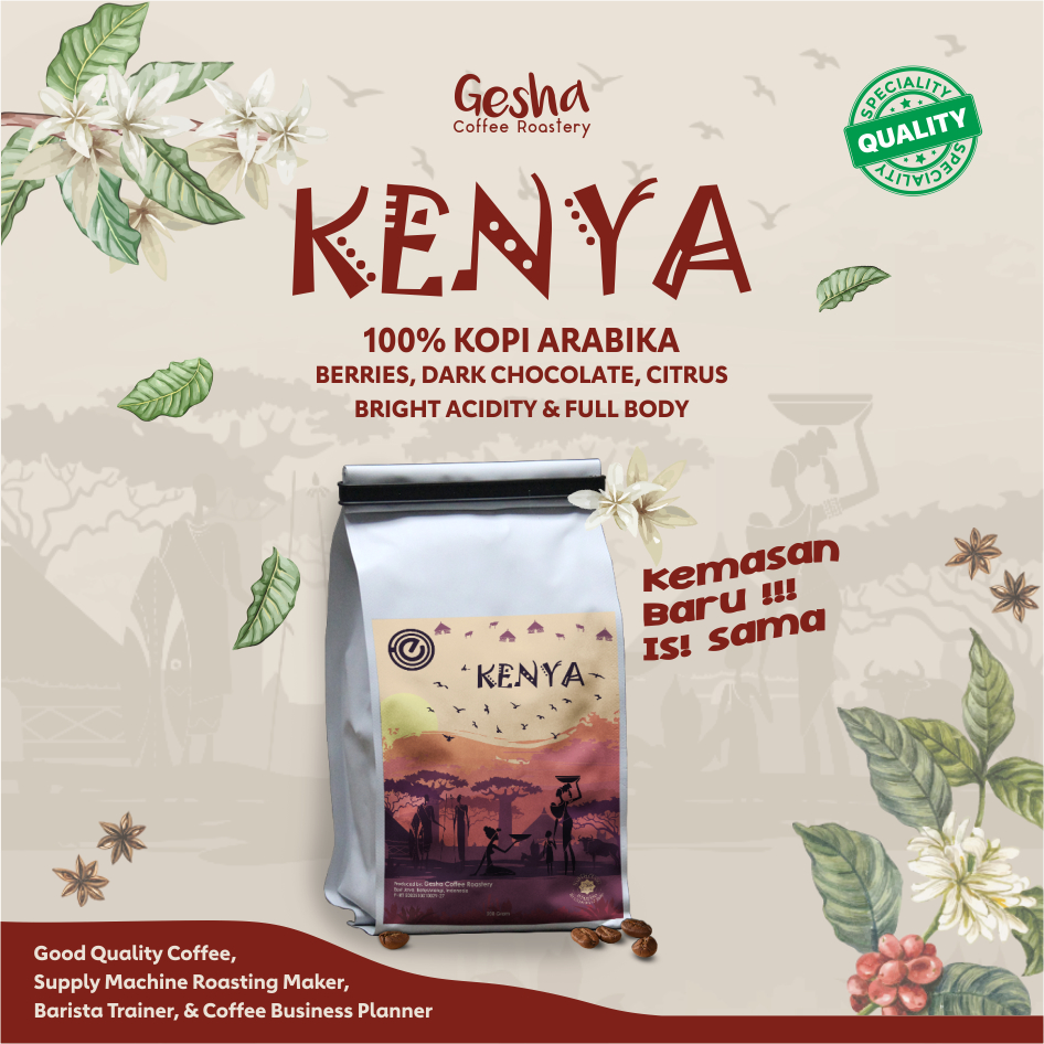 

Kopi Arabica Kenya - 500Gr