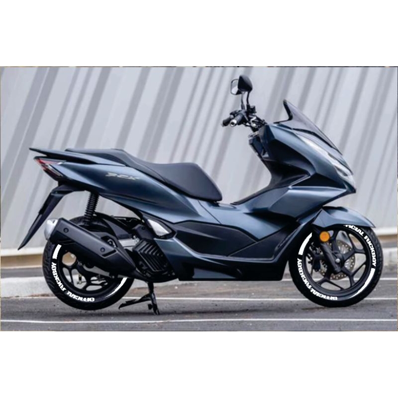 tire bomb, stiker ban motor "brigestone"