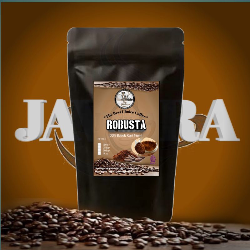 

Kopi Robusta Temanggung 100% Kopi Bubuk Murni 1kg