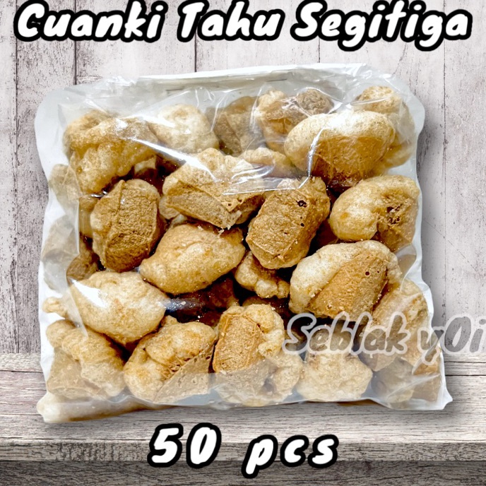 

HJ6 Cuanki Tahu Segitiga 5 pcs