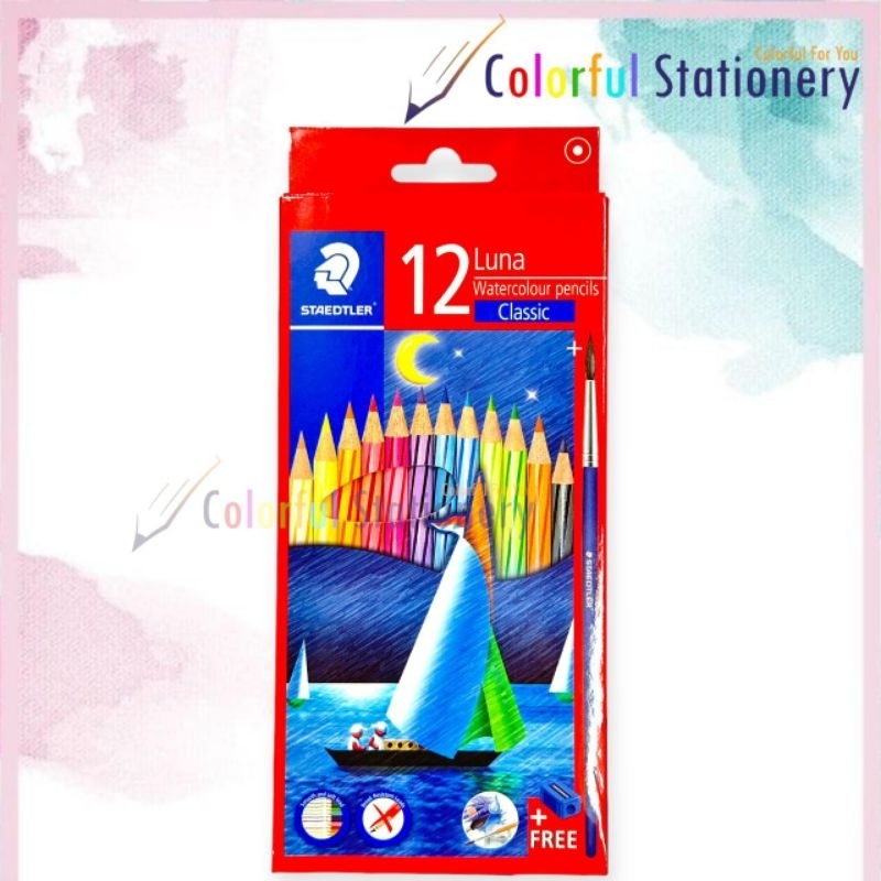 

Pensil Warna Staedtler Luna 12 Watercolour