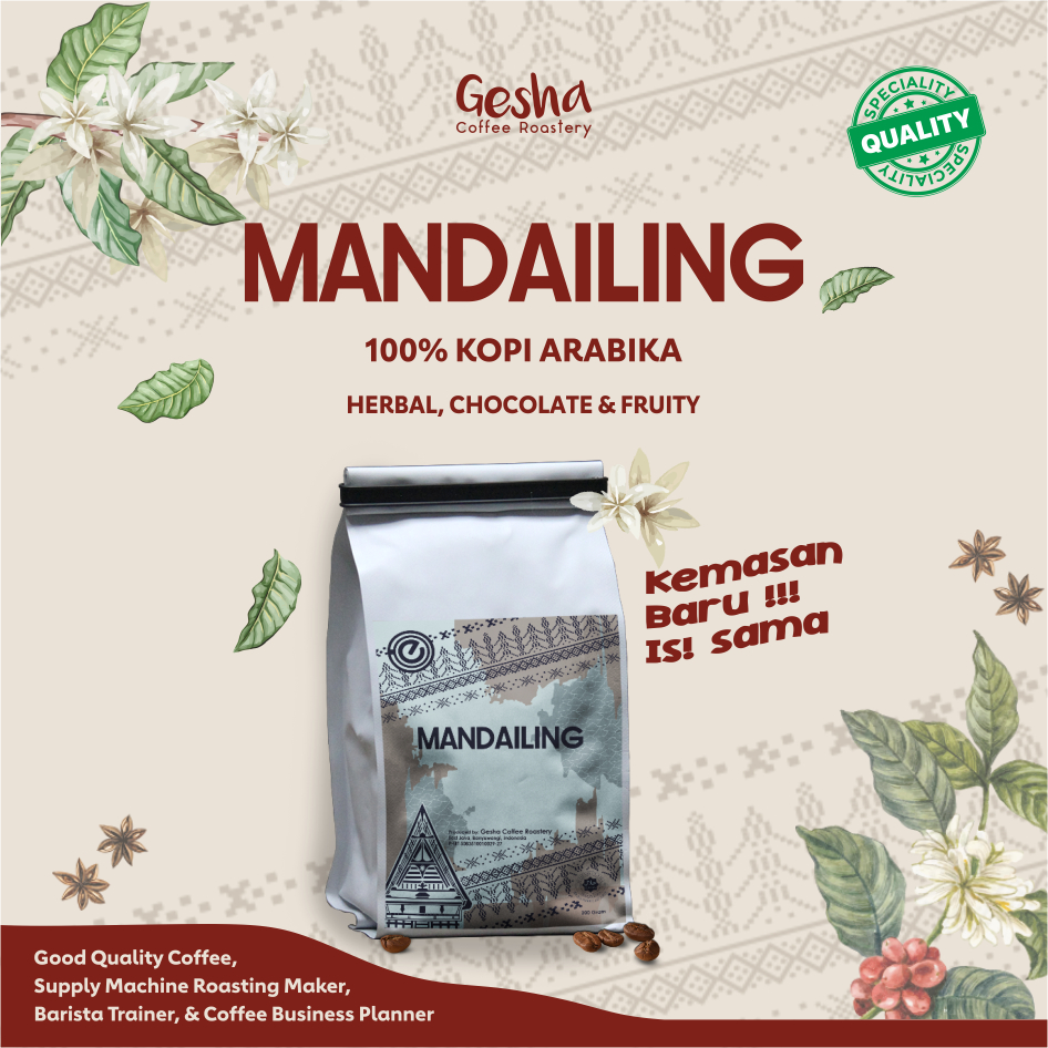 

Kopi Arabika Mandailing - 200gr