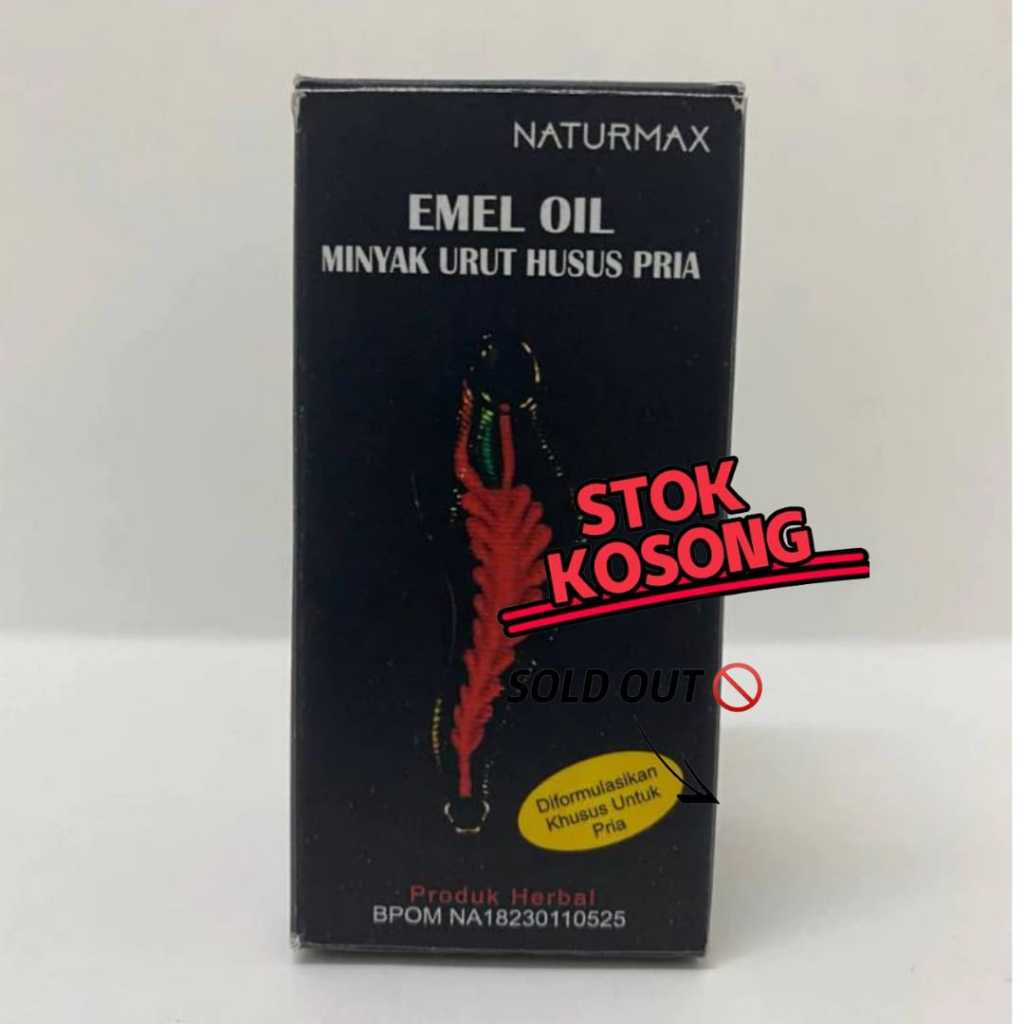 EMEL OIL MINYAK LINTAH PEMBESAR PENIS 100% original pembesar permanen Mr.P minyak lintah asli Papua
