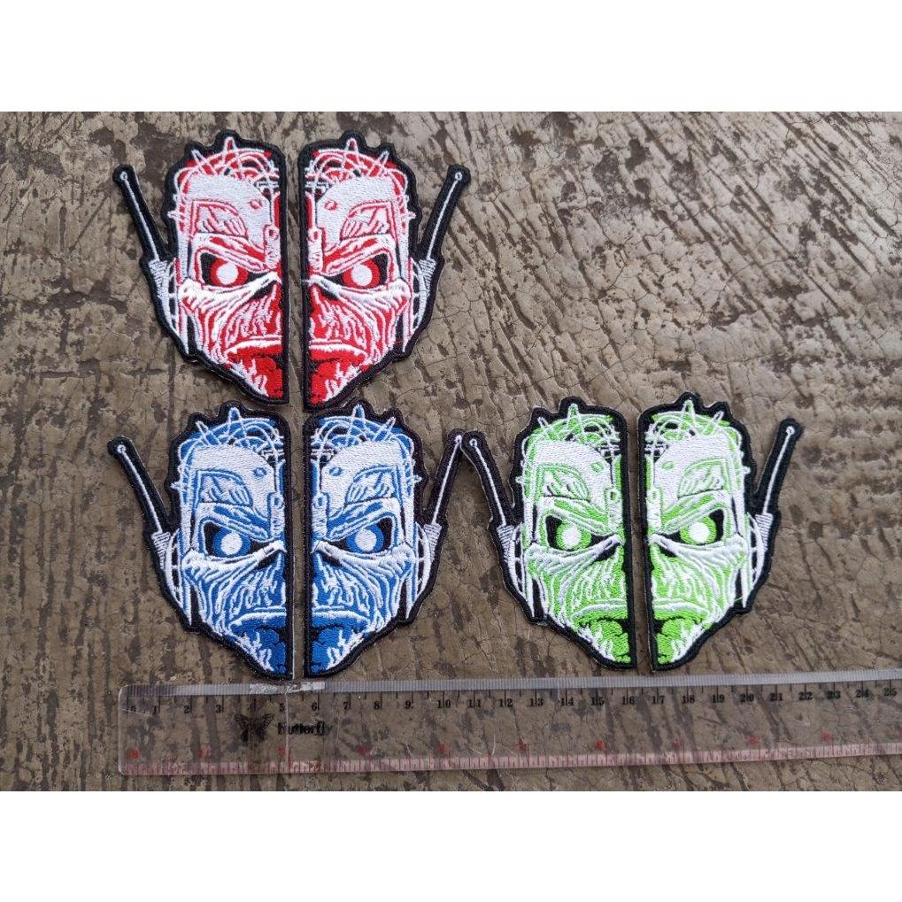 patch iron maiden wasted