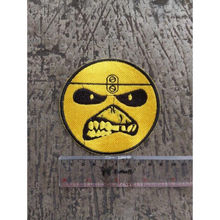 patch iron maiden yellow