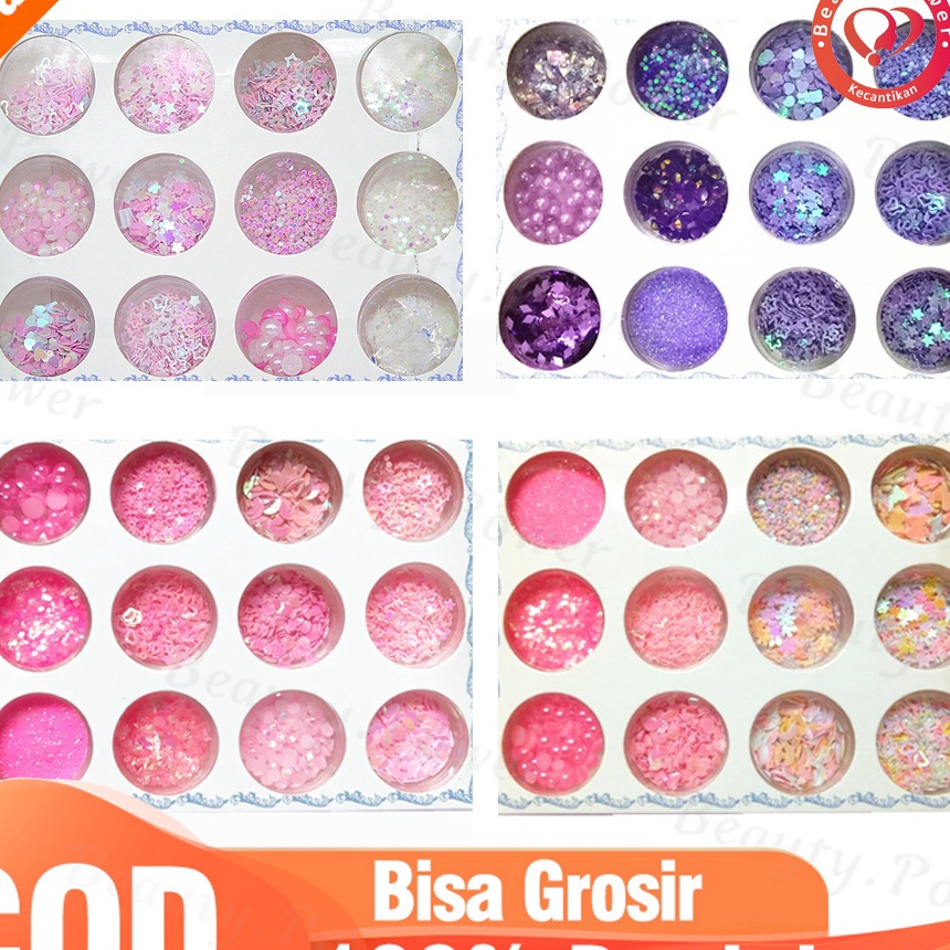 Wow Glitter Makeup Wajah Kuku Blink Blink Star Cosplay Make Up Art Untuk Nail Art
