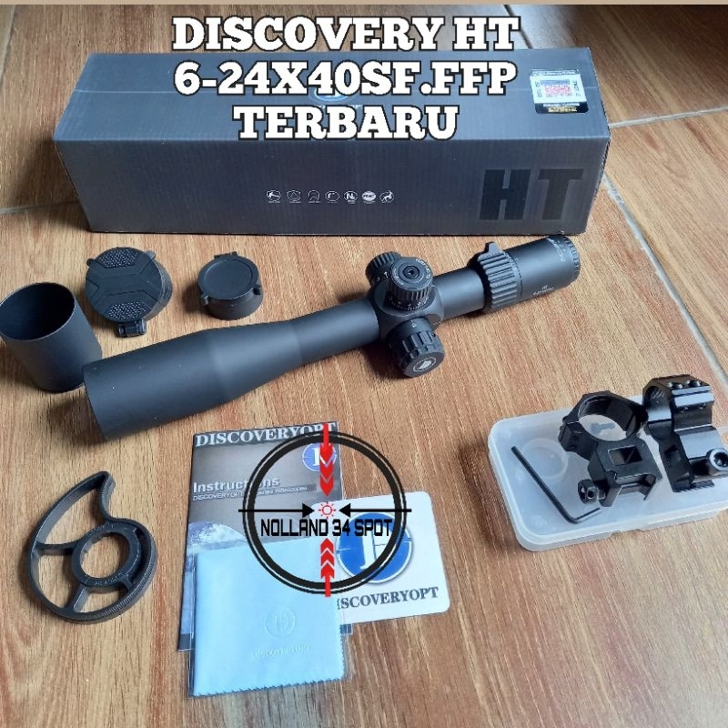 Telescope discovery HT 6-24X40SF-FFP