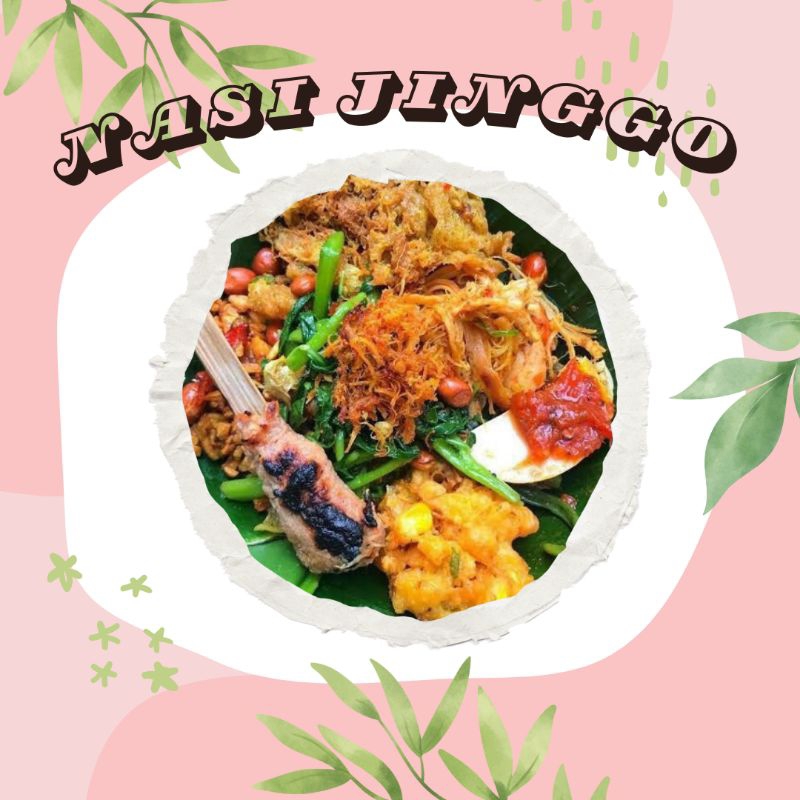 

Nasi Jinggo dan sate lilit ayam