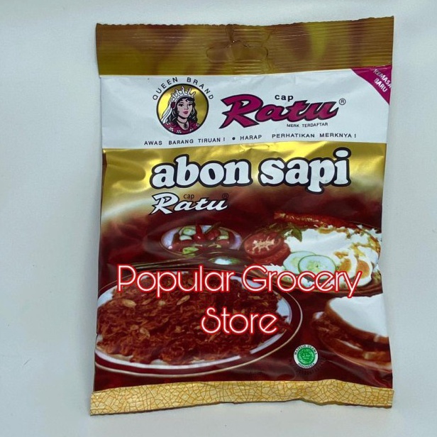 

Gila Abon Sapi Cap Ratu Asli