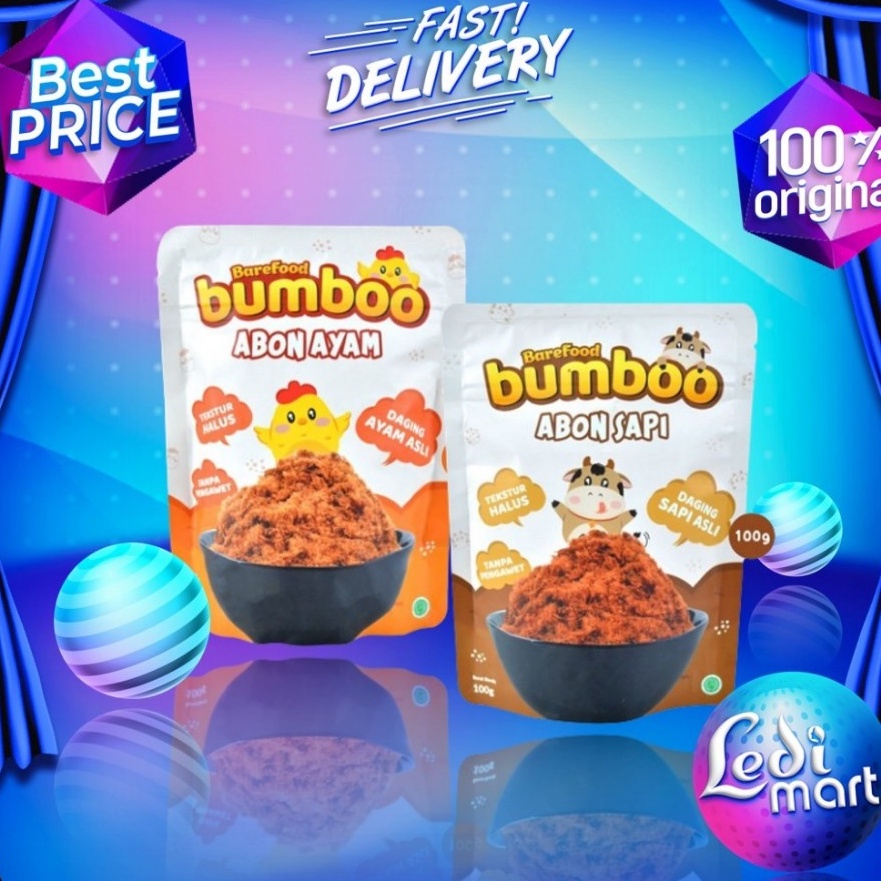 

Terbaru ORIGINAL Bumboo Abon Series 1gr Abon Sapi Abon Ayam Makanan MPASI Abon Anak LEDI MART