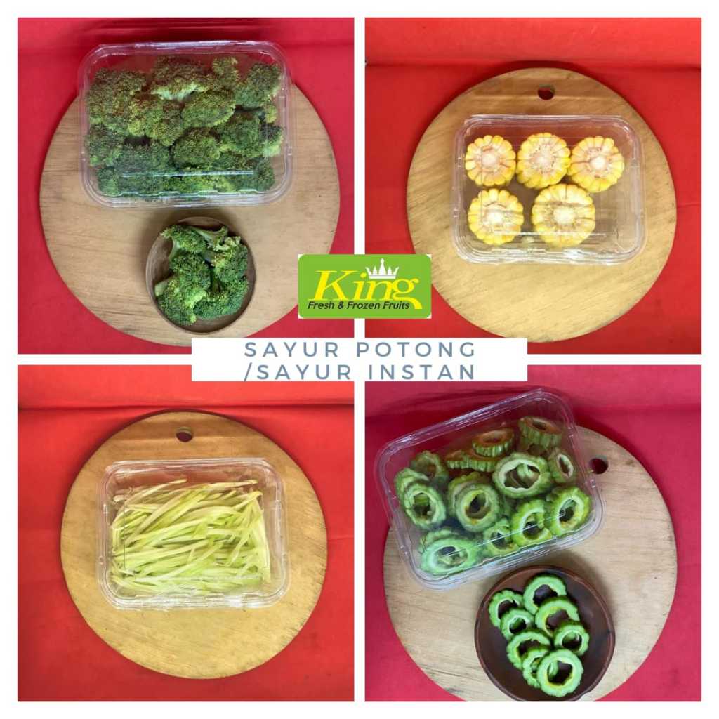 

Sayur potong/sayur iris/sayur praktis instan/sayur siap masak