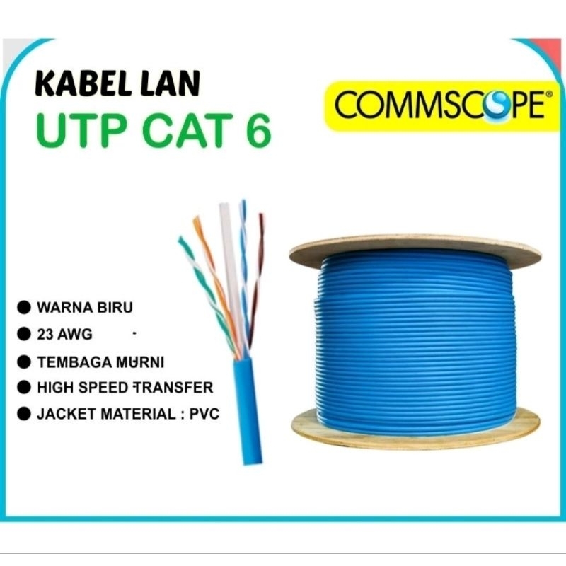 AMP kabel UTP cat 6 comscope