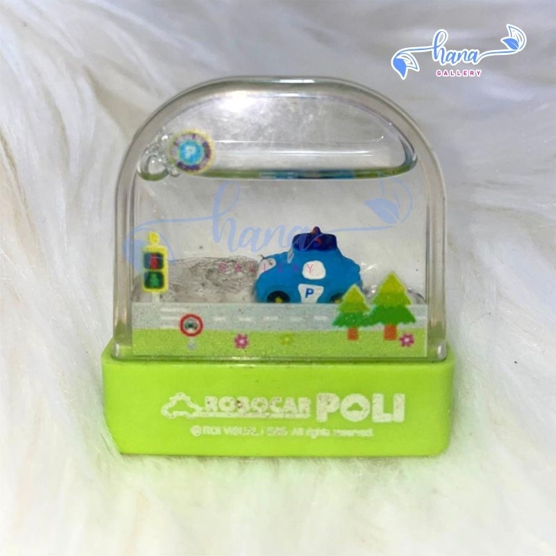 

Stempel Custom - Waterstamp Karakter Poli Robocar (Hijau)