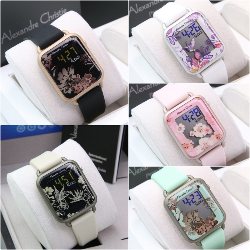 JAM TANGAN ALEXANDRE CHRISTIE AC9378 / AC 9378 DIGITAL ORIGINAL GARANSI RESMI 1 TAHUN