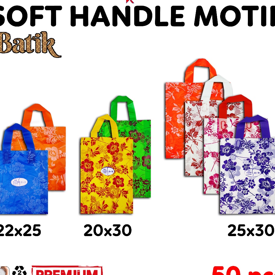 

Keindahan yang mencerahkan hari Anda Kantong Plastik Hajatan 22x25 2x3 25x3 Motif BATIK isi 5 Tas SOFT HANDLE Kresek Hidangan Bingkisan Snack Ulang Tahun Pesta Pernikahan