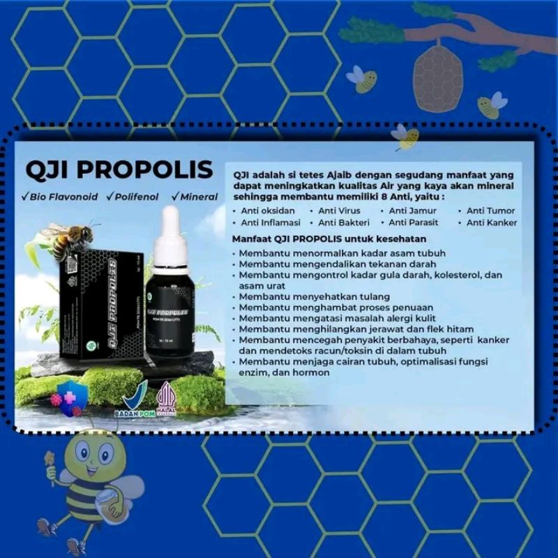 QJI Propolis No Wax No Alcohol