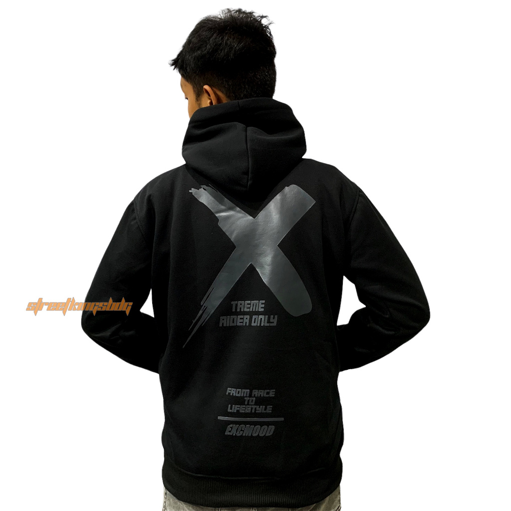 Hoodie sunmori x-treame rider only hoodie sunmori tengkorak
