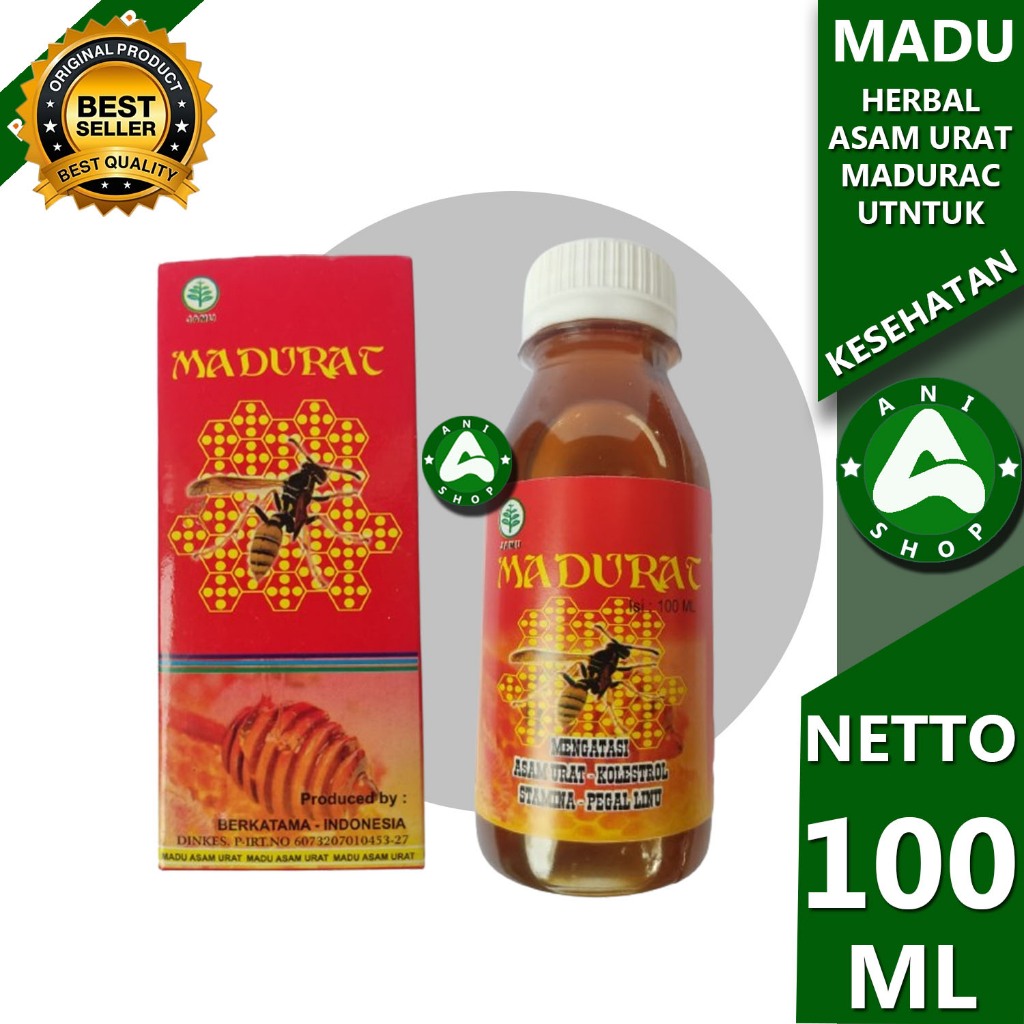 

MADU HERBAL MADURAC ASAM URAT 100 ml ani shopp