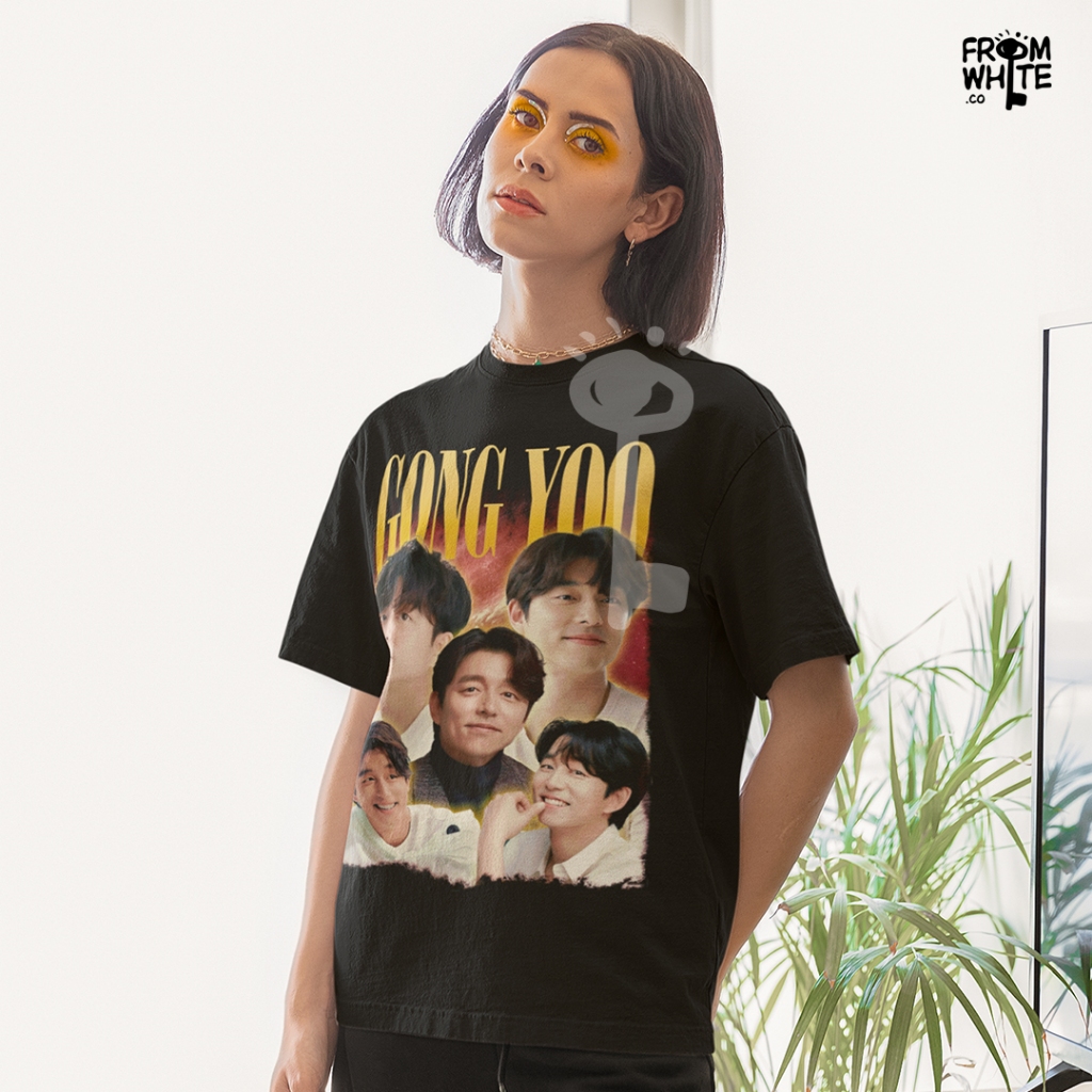 Gong Yoo Yellow | Gong Yoo Vintage Tee | Gong Yoo Bootleg Shirt | Gong Yoo Fan Tee