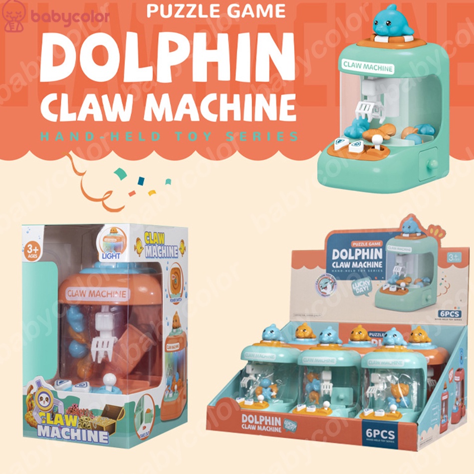 BABYCOLOR Mesin Capit Mini Mesin Capit Boneka Claw Machine Mainan Mesin Capit Mini Capit Boneka Mini