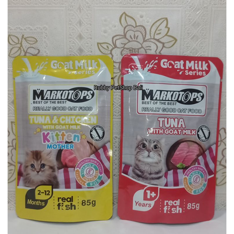 Cat Food Markotops  || Makanan Basah Kucing ||Wet Food Adult & Kitten ||