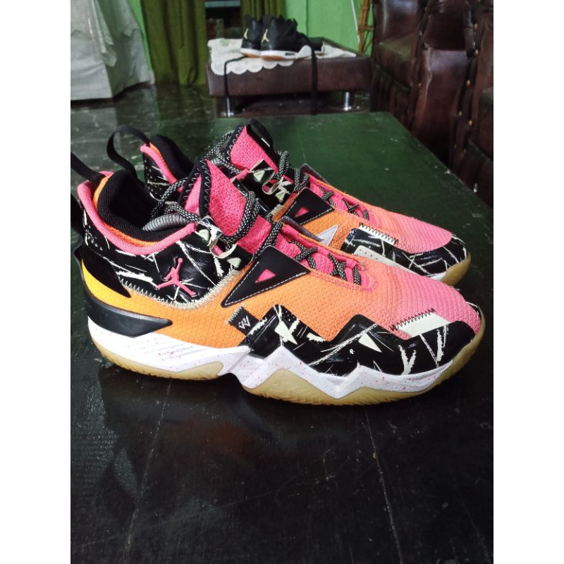 Sepatu Basket Jor dan Westbrook One Take Beijing Size 44 Autentik