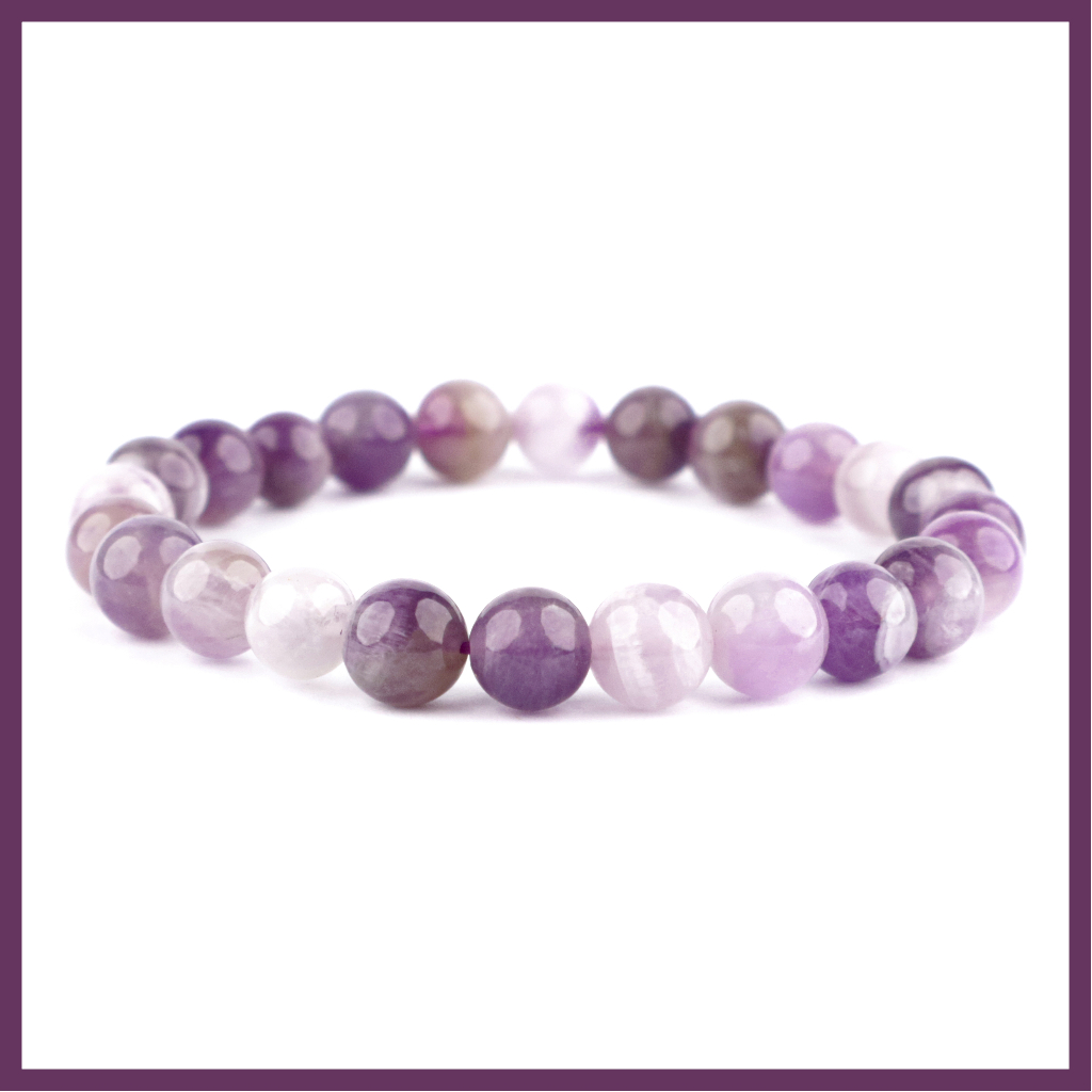 GELANG BATU GIOK CHINA COLOR AMETHYST CINA ORIGINAL