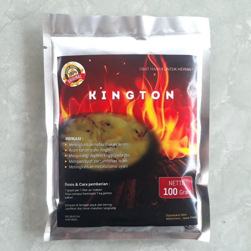 KINGTON BROODING vitamin ayam premix ayam suplemen ayam pemanas Doc