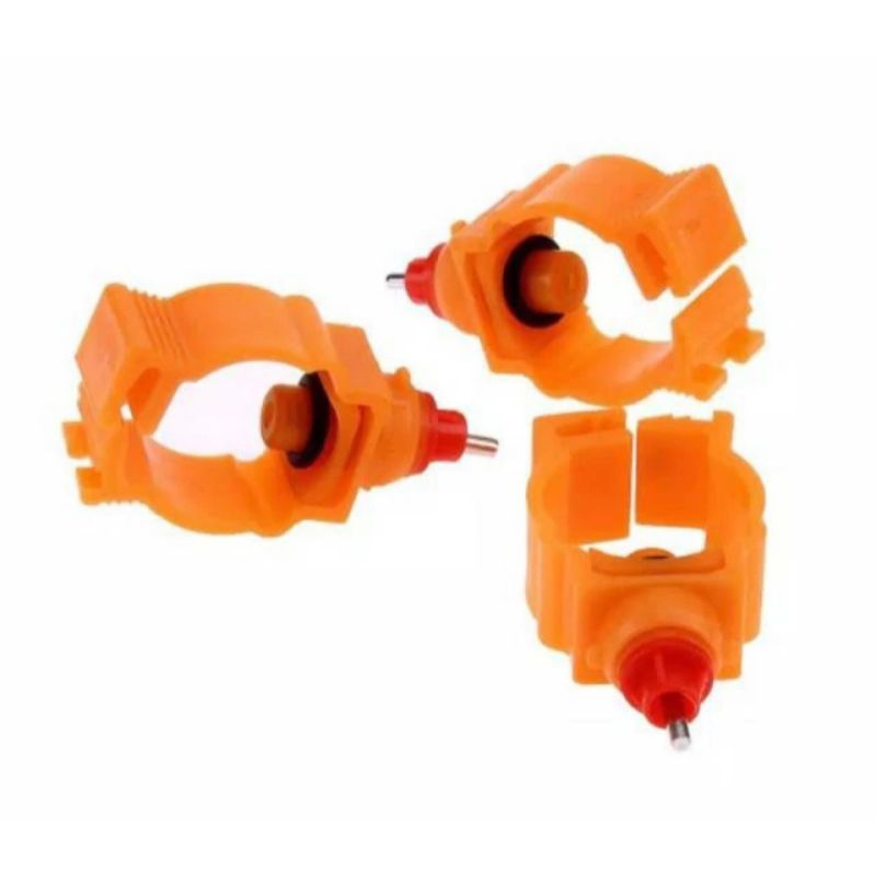 Alat Minum Dot Ayam Oren Ayam Petelur Boiler Puyuh Bebek Unggas Chicken Nipple Drinker Ayam Puyuh