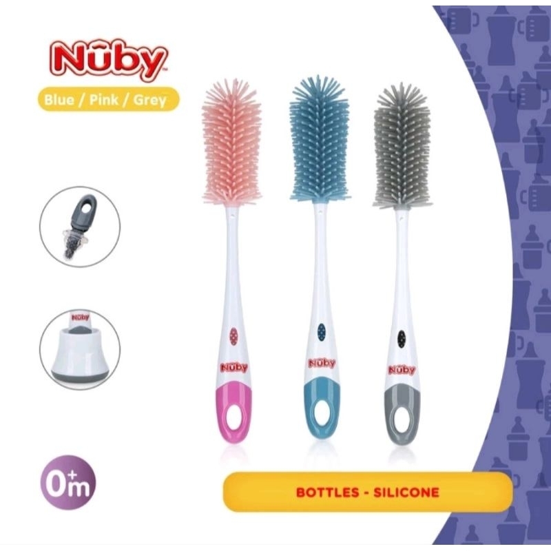 Nuby Bottle & Nipple Silicone Brush