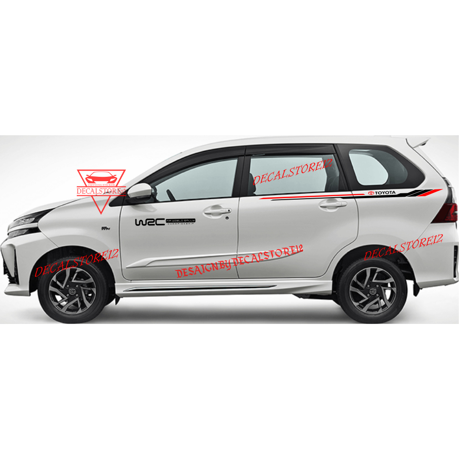 Stiker sticker mobil all new avanza stiker list body mobil avanza xenia terbaru