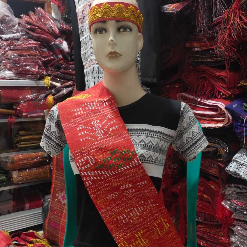 selendang ulos batak dan sortali / ikat kepala