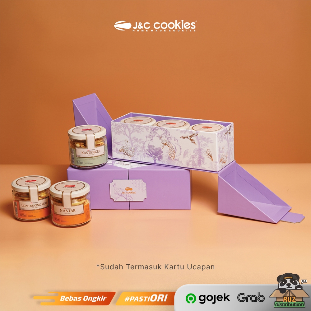 

JNC Cookies Hampers Kue Parsel Lebaran Kue Kering - Mutlu Series