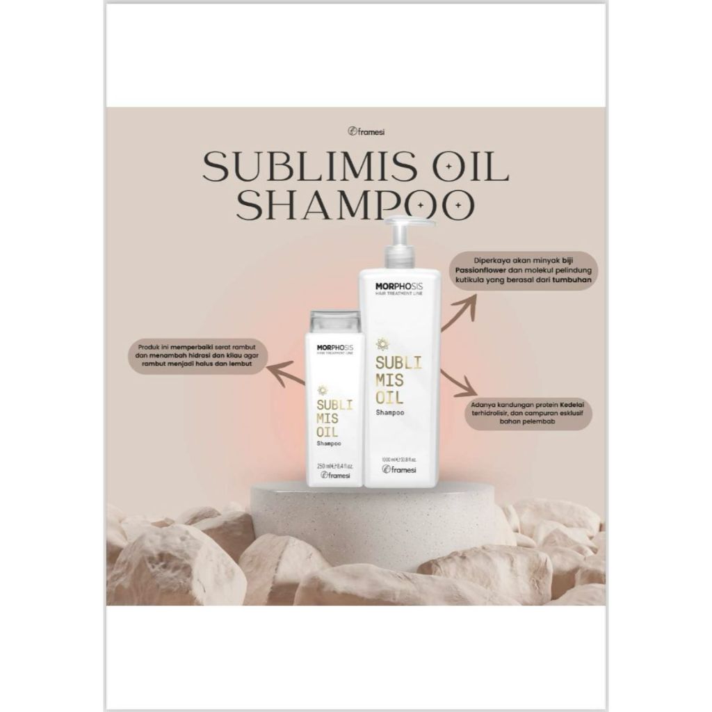 [FRAMESI] MORPHOSIS SUBLIMIS OIL SHAMPOO