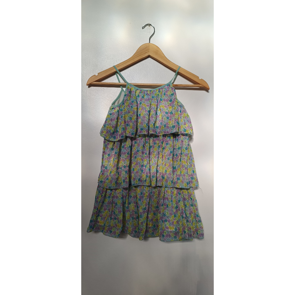 (Preloved) Dress Bunga-bunga - Dress Anak - Summer