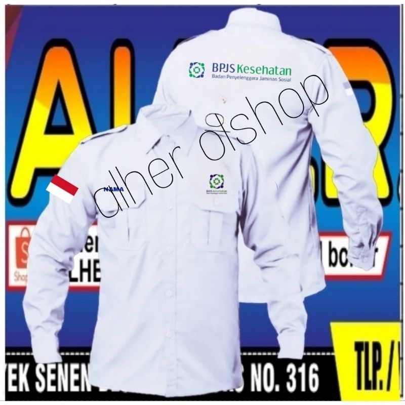 kemeja BPJS baju BPJS seragam BPJS Pdh BPJS kemeja kerja BPJS baju kerja BPJS seragam kerja BPJS baj