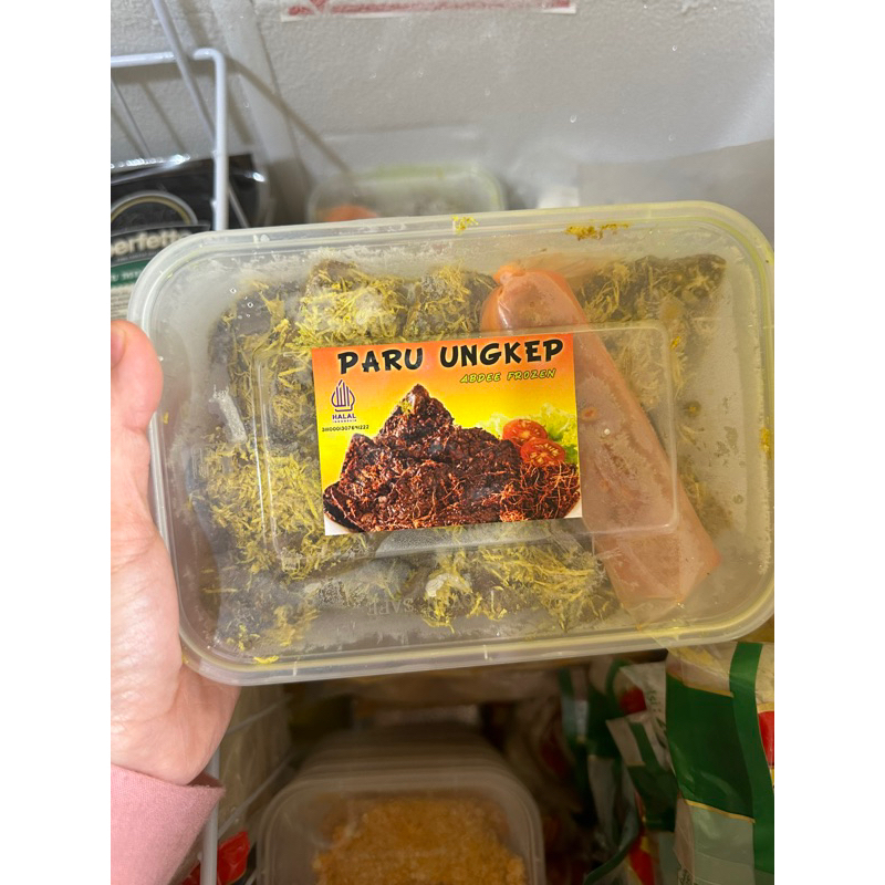 

paru ungkep plus sambal enak