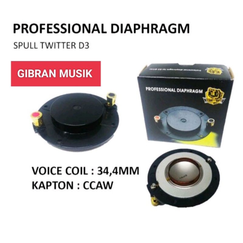 Spul driver Tweeter BMA D3 / Spull BMA D3 oryginal