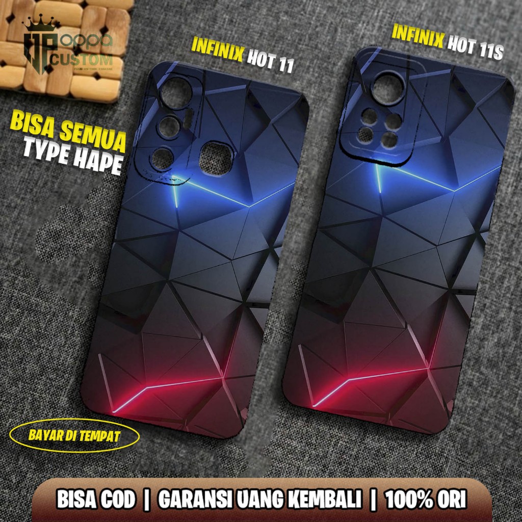 CASE INFINIX HOT 11 11S - CASING HOT 11 11S  - Motif  [ Abstrack ] Case Hp Infinix hot 11 - Infinix 