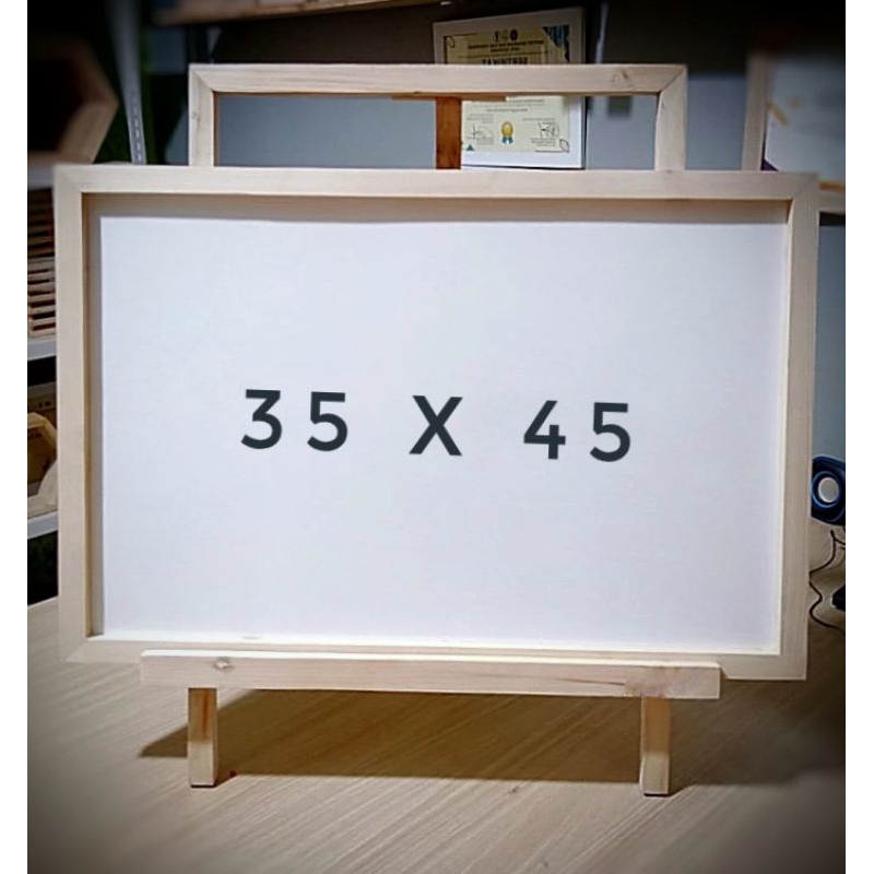 

papan tulis anak ukuran 35 x 45 white board