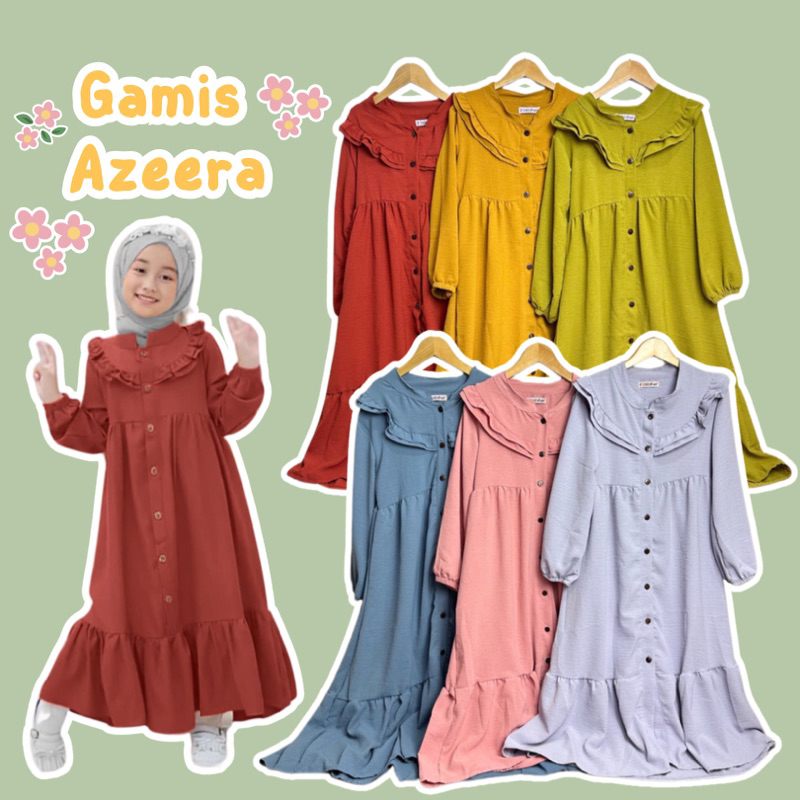 3-14TH GAMIS ANAK PEREMPUAN GAMIS AZEERA