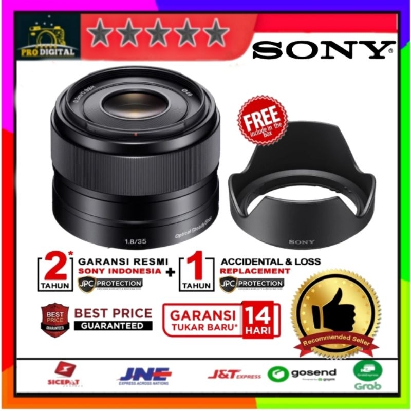 Sony SEL35F18 E 35mm F1.8 OSS SEL35 GARANSI RESMI / Sony E 35mm f1.8 / Sony 35mm f1.8