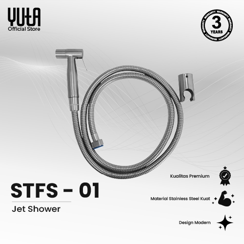 YUTA Toilet Shower / Jet Shower - Bidet Shower Stainless Steel STFS-01