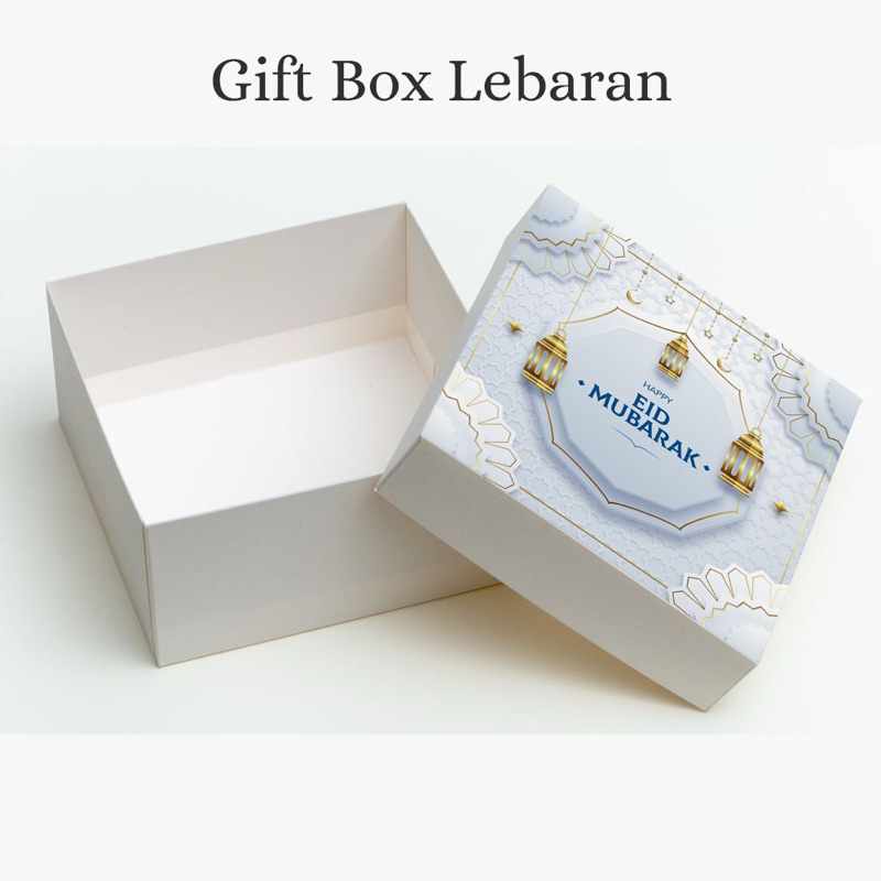 

Gift Box Lebaran Hampers Box Eid Mubarak Custom Box