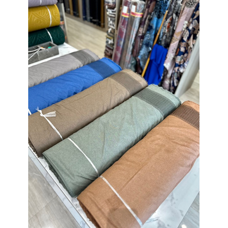 Bahan kain katun koko madinah premium / katun koko