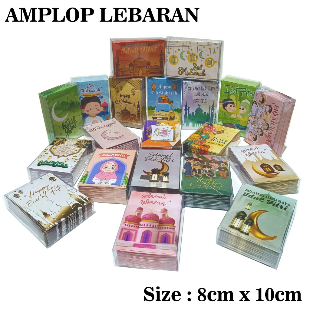 

PROMO AMPLOP LEBARAN MIKA ISI 50 LEMBAR / ANGPAO THR HARI RAYA IDUL FITRI KARTUN LUCU RAMADHAN