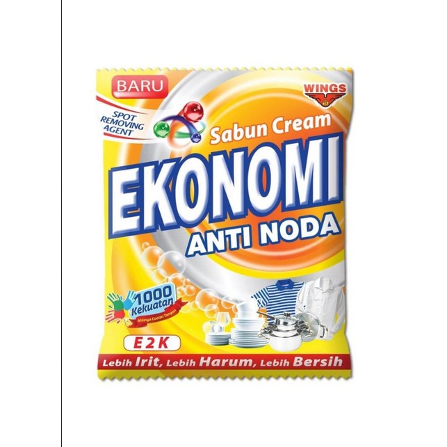 Ekonomi Sabun Cream Lemon Kuning Reffil - 1850G