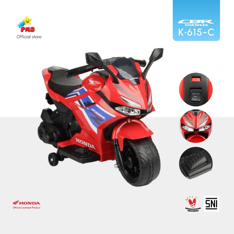 PMB MAINAN MOTORAN AKI K615C CBR - PMB TOYS