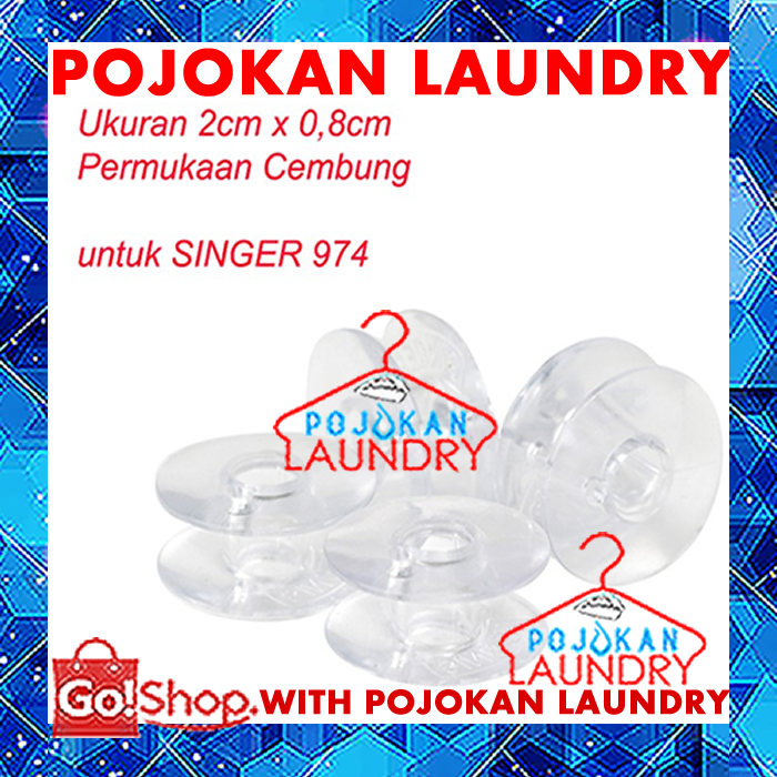 Spool Mesin Jahit Singer 974/Spul Plastik Mesin Jahit SINGER 974